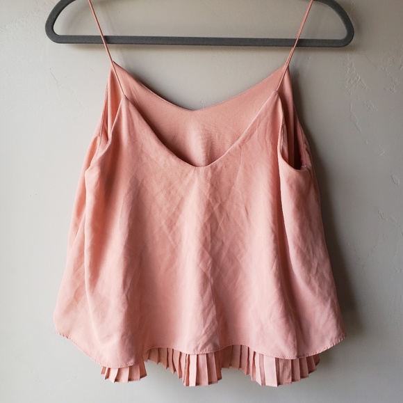Paper Crane Camisole Crop Top - Pink - Picture 2 of 8